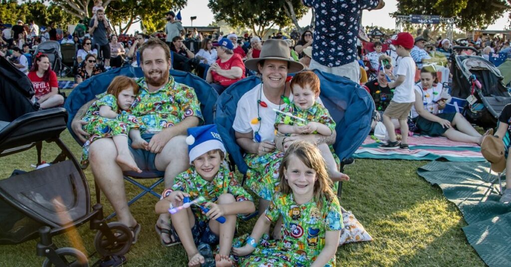 Caboolture Christmas Carols Happens at Centenary Lakes Park
