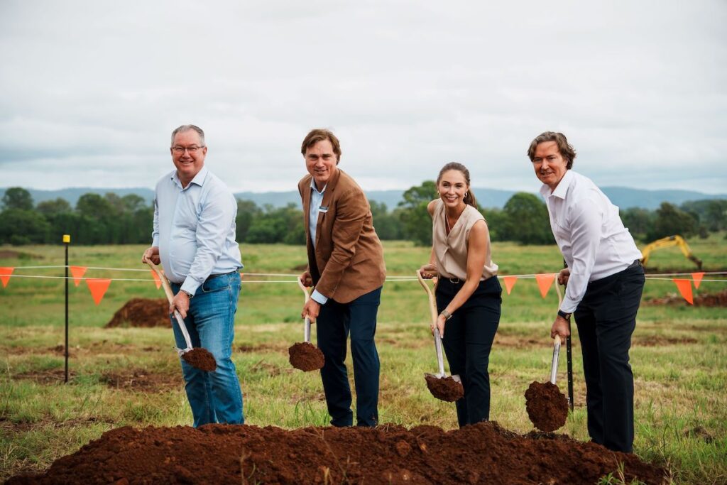 Sod turned at Lilywood Landings Waraba