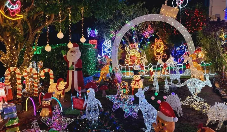 Burpengary East Christmas lights