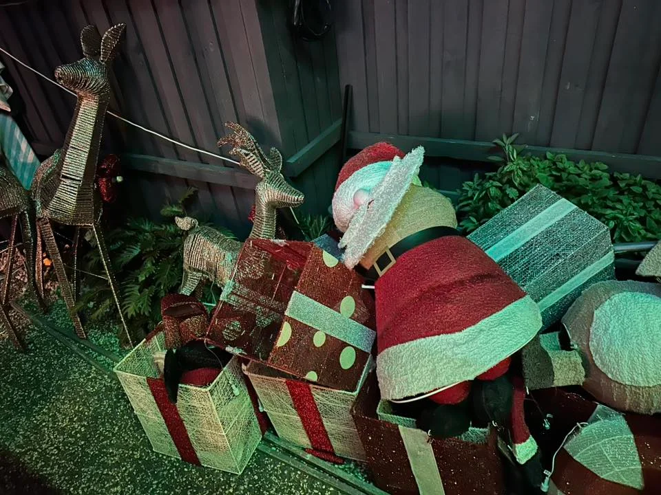 Burpengary East Christmas display