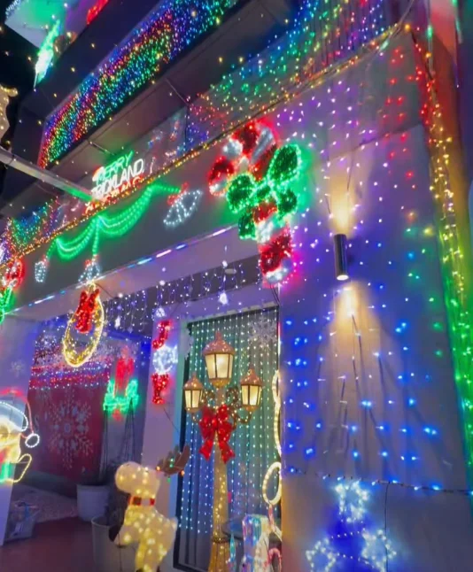 Burpengary East Christmas display