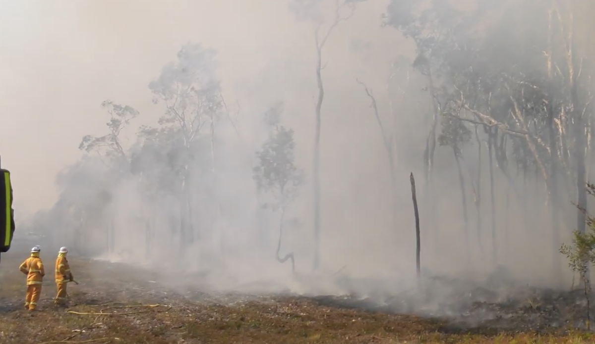 Smoke Drifts Across Moreton Bay as Planned Burn-Offs Begin