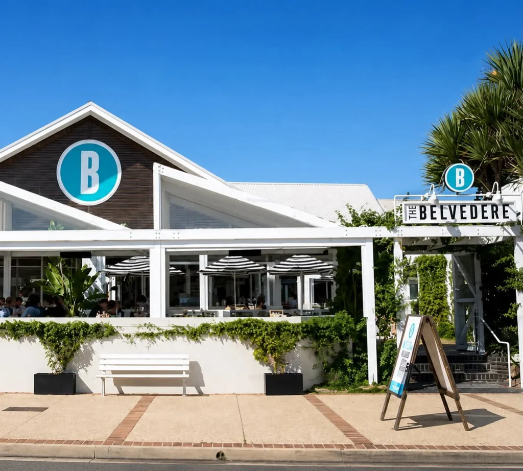 Belvedere Hotel building at Woody Point