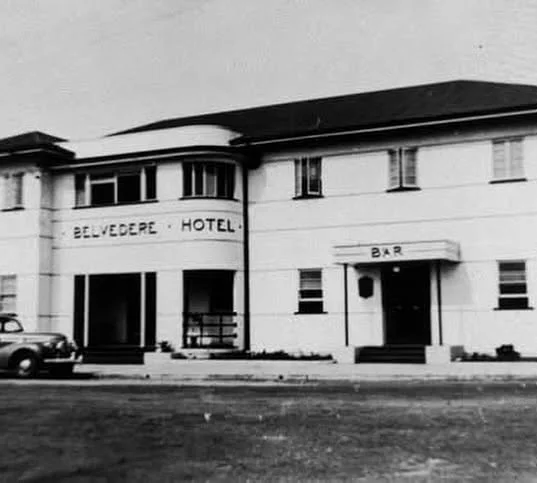 Woody Point hotel building in the 1950s
