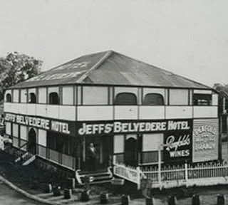 The Belvedere Hotel during the 1930s